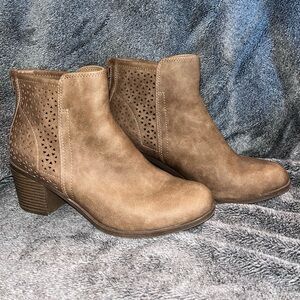 Big Buddha Brown Ankle Booties